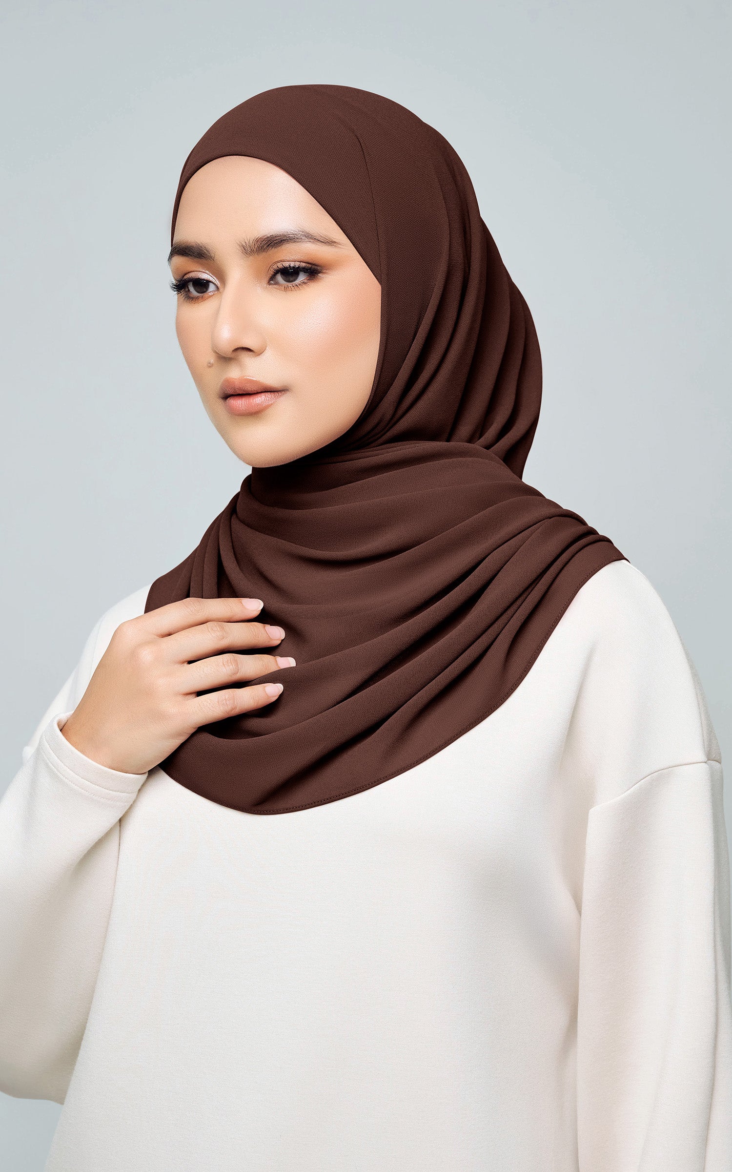 alhumaira instant shawl